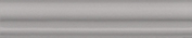 Керамическая плитка Тортона Бордюр Багет серый BLD051 15×3