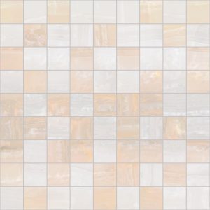 Керамическая плитка Diadema Мозаика 30×30 бежевый+белый
