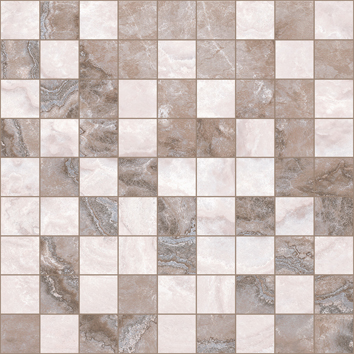 Marmo Мозаика 30×30 коричневый+бежевый