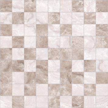 Керамическая плитка Marmo Мозаика 30×30 т.бежевый+бежевый