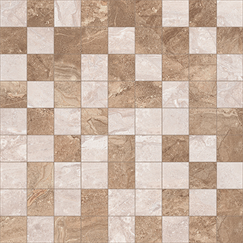 Керамическая плитка Polaris Мозаика коричневый+бежевый 30×30