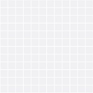 Керамическая плитка Темари Плитка настенная белый матовый (мозаика) 20059 29