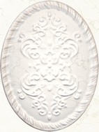 Керамическая плитка Белгравия Декор овал OBA004 12×16