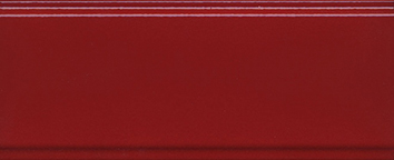 Керамическая плитка Даниэли Бордюр красный обрезной BDA003R 30×12