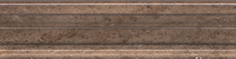 Керамическая плитка Формиелло Багет беж темный BLB016 20×5