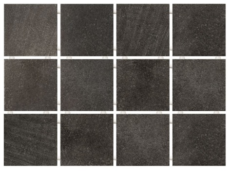 Караоке Плитка настенная черный 1222T полотно 30×40 из 12 частей 9,9×9,9