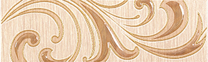 Керамическая плитка Muraya beige 02 Бордюр 25×7