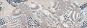Керамическая плитка Низида Бордюр серый STG A447 12089R 25×8