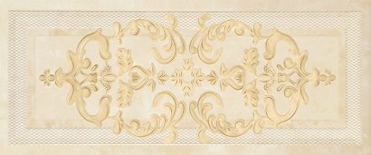 Керамическая плитка Palladio beige 01 Декор 25×60