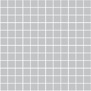 Темари Плитка настенная стальной матовый (мозаика) 20063  29,8×29,8