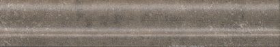 Керамическая плитка Виченца Бордюр Багет коричневый темный BLD017 15×3