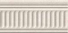 Керамическая плитка Золотой пляж Бордюр светлый беж структурированный 19021 3F  9