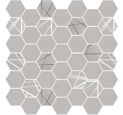 Mosaic Baffin Gray Dark DW7BFN25 Декор 316×297 (5 шт в уп)