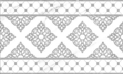 Керамическая плитка Elegance Декор серый 01 30×50