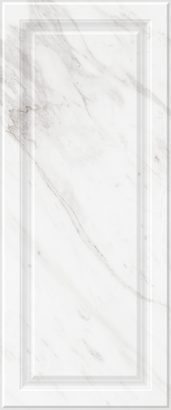 Керамическая плитка Scarlett  Плитка  настенная белая 02 25×60
