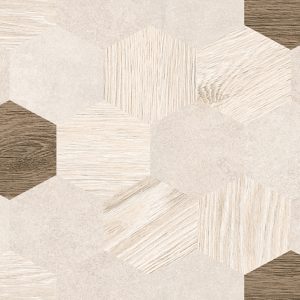 Керамическая плитка Betonhome Плитка настенная бежевый мозаика 20×50