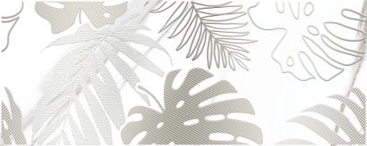 Керамическая плитка Elegance Декор-1 белый 20×50