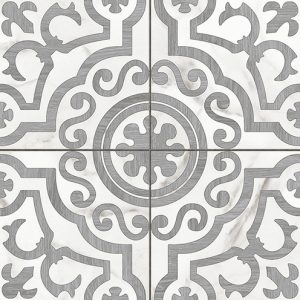 Керамическая плитка Siena Керамогранит белый узоры 16188 42×42