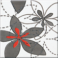 Керамическая плитка Aplauz flower czary centro 1 Декор 10×10