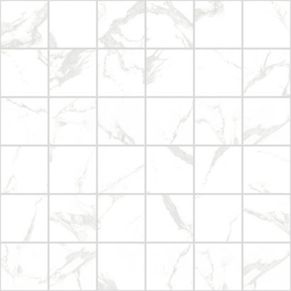 Керамическая плитка Метрополь бианко Мозаика ММ13161 30×30 глянцевая