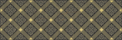 Керамическая плитка Роял Декор чёрный AD B483 60045 20×60 глянцевый